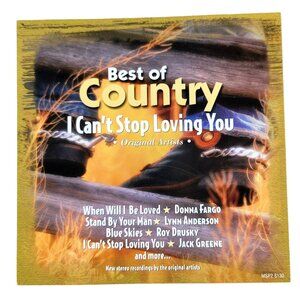 Best of Country I can't Stop Loving You Music CD - 37136cd